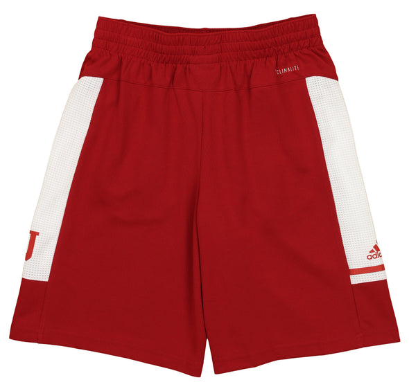 Adidas NCAA Youth Boys (8-20) Indiana Hoosiers Training Shorts, Red