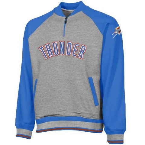 Oklahoma City Thunder NBA Basketball Men's 1/4 Zip Pullover Sweatshirt