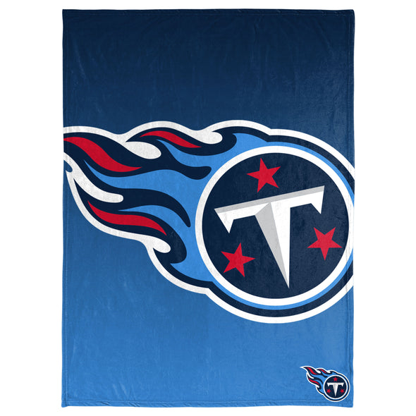 FOCO NFL Tennessee Titans Gradient Micro Raschel Throw Blanket, 50 x 60