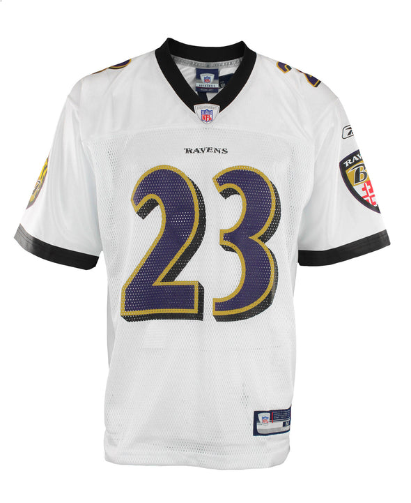 Reebok NFL Men's Baltimore Ravens Willis McGahee #23 Replica Jersey, White