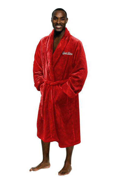 Northwest NCAA Men's Utah Utes Silk Touch Bath Robe, 26" x 47