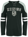 Outerstuff NHL Youth Boys Sacramento Kings Team Logo Long Sleeve T-Shirt