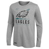 Outerstuff NFL Men's Philadelphia Eagles Red Zone Long Sleeve T-Shirt Top