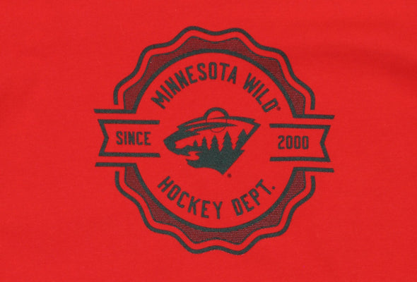 Reebok NHL Youth Minnesota Wild Long Sleeve Icon Tee