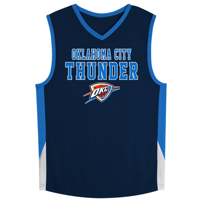 Outerstuff NBA Oklahoma City Thunder Youth (8-20) Knit Top Jersey with Team Logo