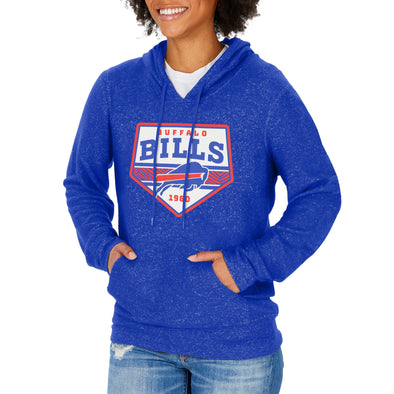 Zubaz NFL Women's Buffalo Bills Team Color Soft Hoodie