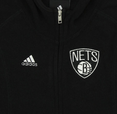 Adidas NBA Youth Girls Brooklyn Nets Stadium Jacket, Black