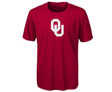 Outerstuff NCAA Kids (4-7) Oklahoma Sooners Machina Performance Dri-Tek T-Shirt