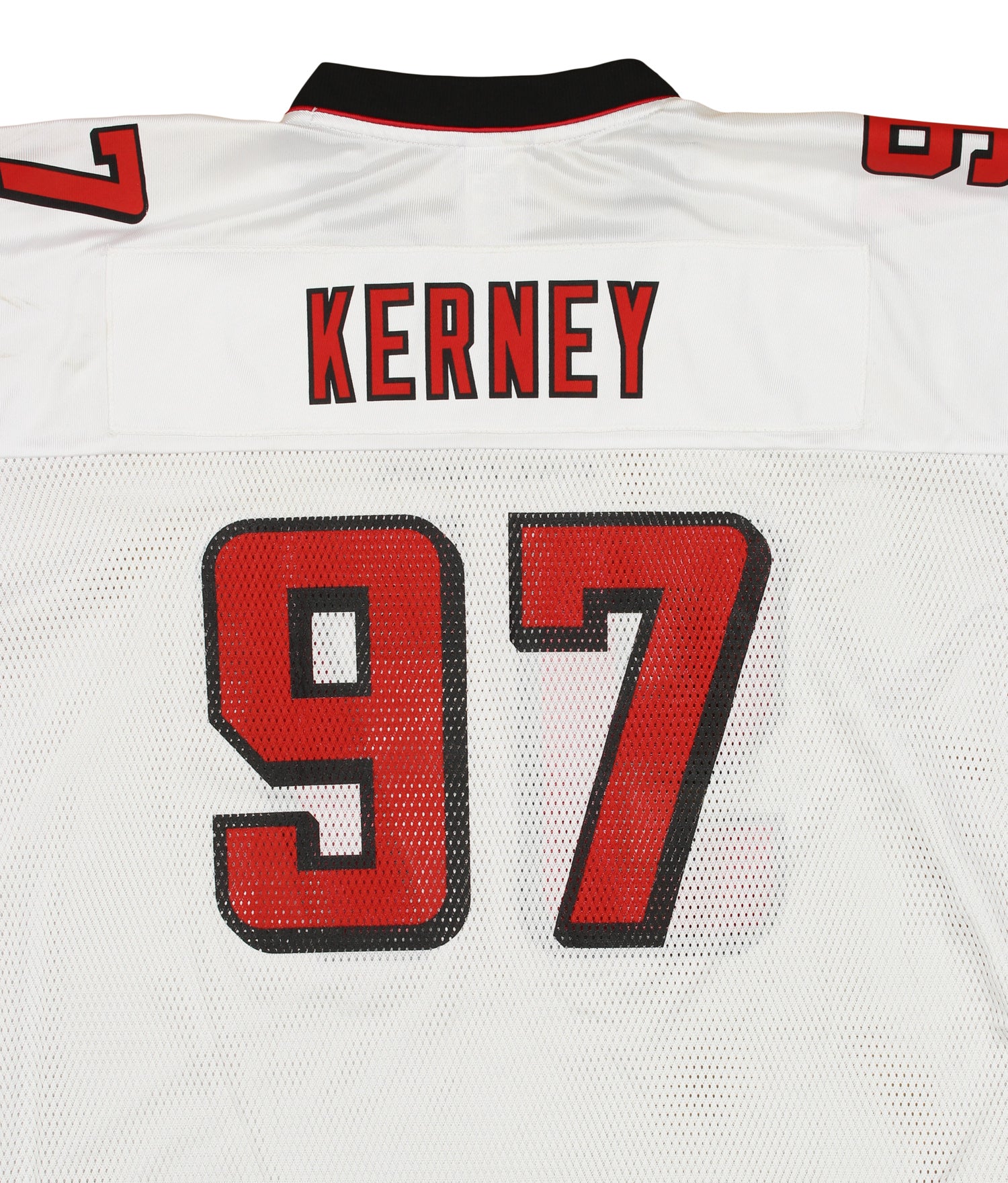 Reebok NFL Men's Atlanta Falcons Patrick Kerney #97 Replica Jersey, Wh –  Fanletic