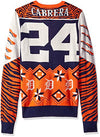 KLEW MLB Men's Detroit Tigers Miguel Cabrera #24 Ugly Sweater