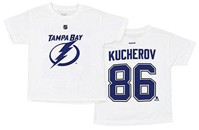 Reebok NHL Youth Tampa Bay Lightning NIKITA KUCHEROV #86 Player Graphic Tee