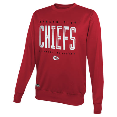 Outerstuff NFL Men's Kansas City Chiefs Top Pick Performance Fleece Sweater