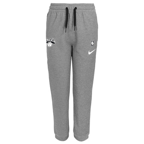 Nike NBA Youth (8-20) New York Knicks Heathered Grey Showtime Pants