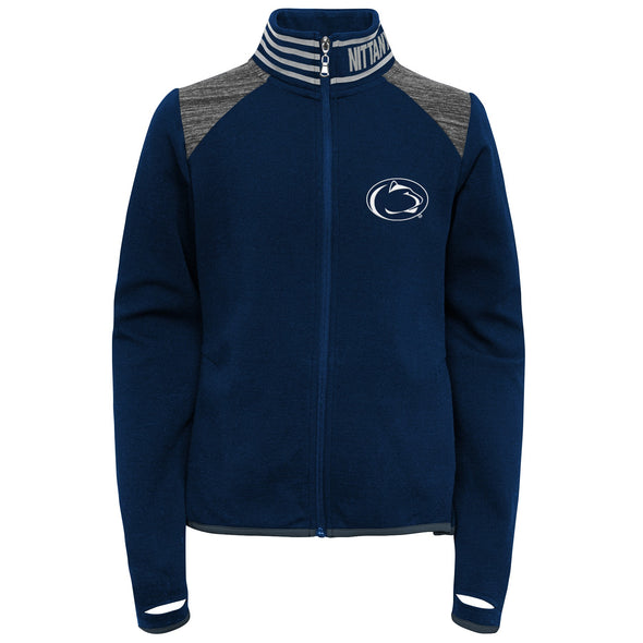 Outerstuff NCAA Youth Girls (7-16) Penn State Nittany Lions Aviator Full-Zip Jacket