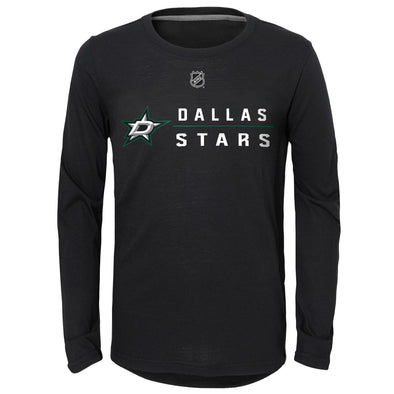 Outerstuff NHL Youth (8-20) Dallas Stars Deliver A Hit Long Sleeve Ultra Tee