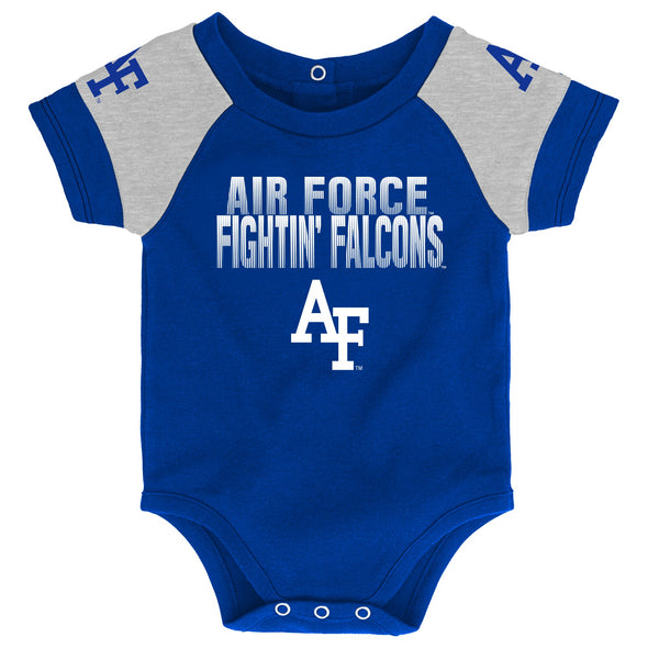 Outerstuff NCAA Infants Air Force Falcons 50 Yard Dash Creeper Set