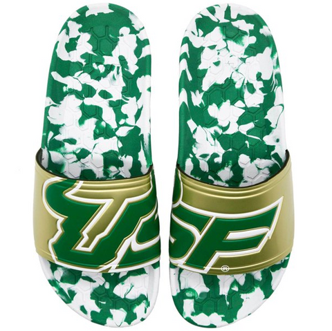 Hype Co College NCAA Unisex South Florida Bulls Sandal Slides