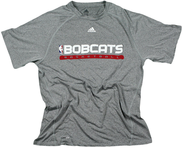 Adidas Men's NBA Charlotte Bobcats Climalite Performance Shirt | Grey