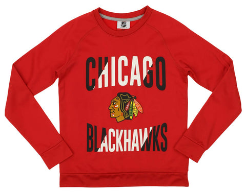 Outerstuff NHL Youth/Kids Chicago Blackhawks Performance Fleece Sweatshirt