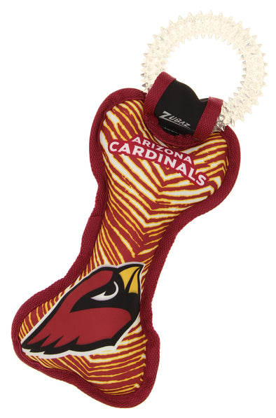 Zubaz X Pets First NFL Arizona Cardinals Team Ring Tug Toy for Dogs