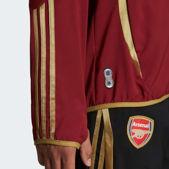 Adidas Men's Arsenal Teamgeist Woven Jacket, Noble Maroon