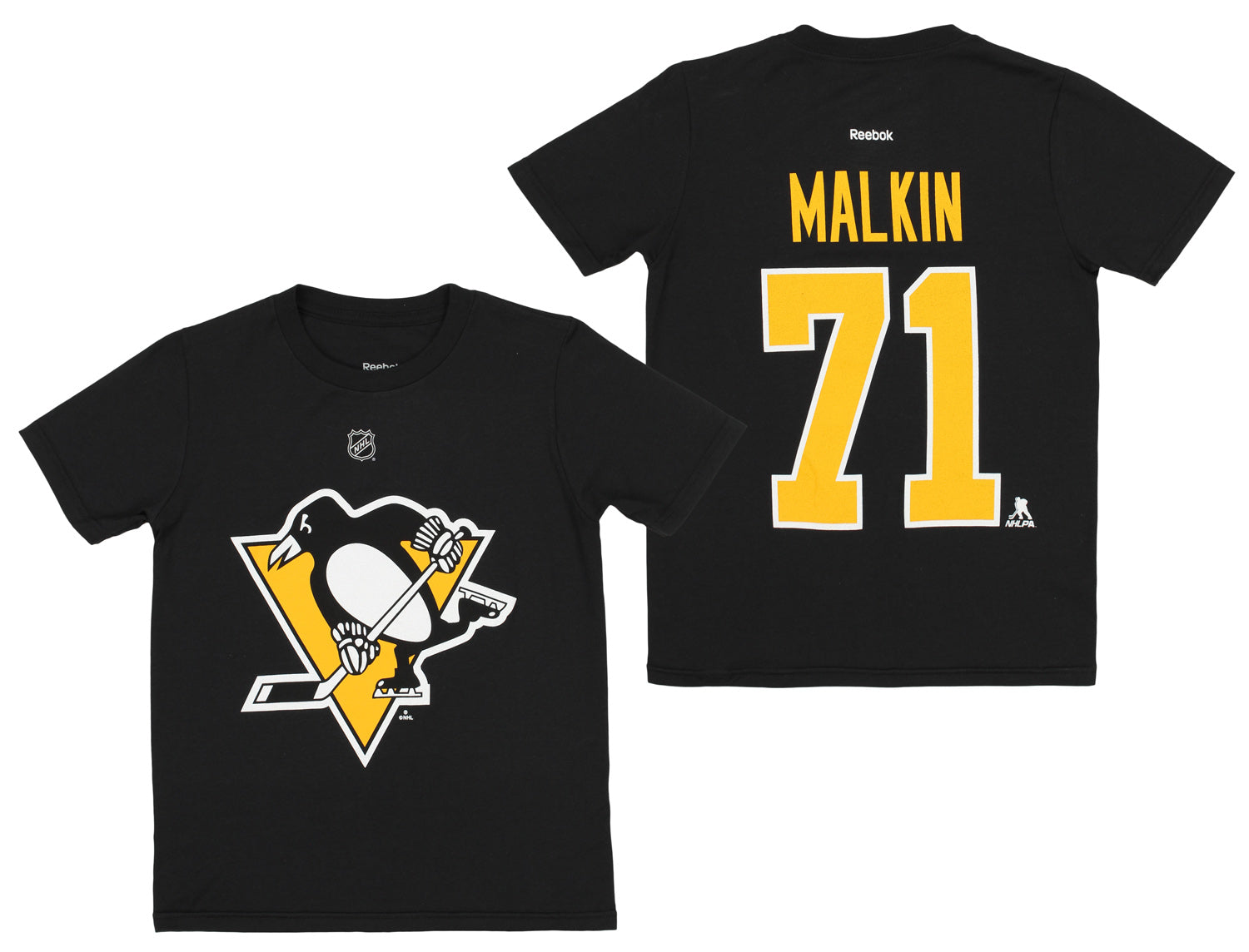 Reebok NHL Youth Pittsburgh Penguins Evgeni Malkin #71 Replica Jersey, Black