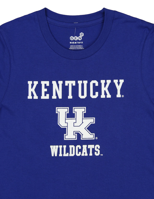 Outerstuff NCAA Youth Girls Kentucky Wildcats Goal Line Long Sleeve Shirt