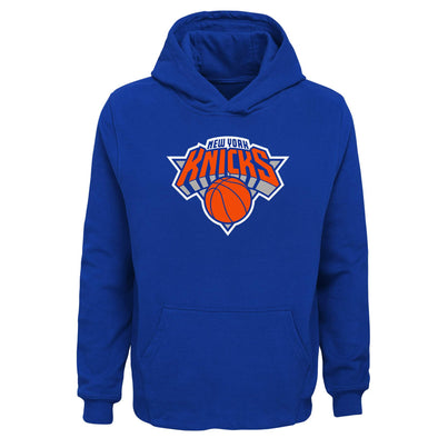 Outerstuff NBA Youth New York Knicks Primary Logo Fleece Hoodie, Blue