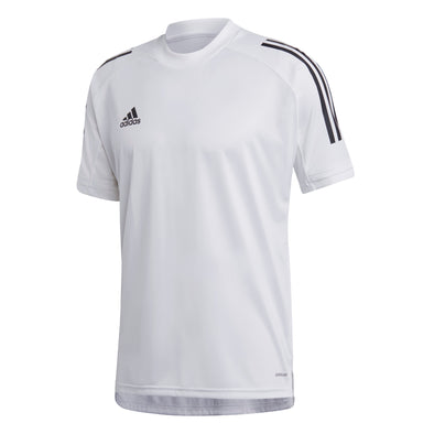 Adidas Men's Condivo 20 Training Jersey, White/Black