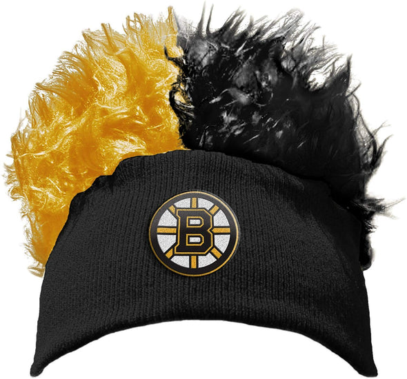 The Northwest Company NHL Adult Boston Bruins Flair Hair Beanie