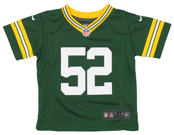 Nike NFL Kids (4-7) Green Bay Packers Clay Matthews #52 Game Day Jersey