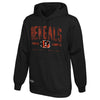 Outerstuff NFL Men's Cincinnati Bengals Coin Toss Performance Fleece Hoodie