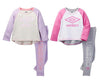 Umbro Little Girls Long Sleeve Raglan Shirt & Leggings Set, 2 Color Options