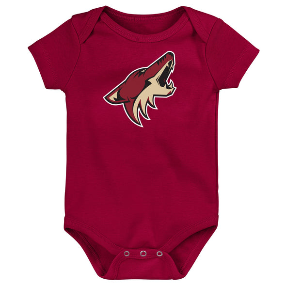 Outerstuff NHL Infant Arizona Coyotes Everyday Fan 3-Pack Creeper Set