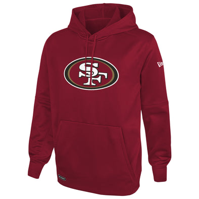 New Era NFL Men's San Francisco 49ers Stadium Logo Performance Fleece Hoodie