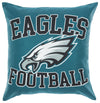 FOCO NFL Philadelphia Eagles 2 Pack Couch Throw Pillow Covers, 18 x 18