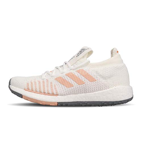 Adidas Women's Running PulseBOOST HD Sneaker, White/Glow Pink/Orchid Tint