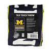 Northwest NCAA Michigan Wolverines Silk Touch Throw Blanket, 45"x60"