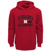 Outerstuff NCAA Youth (8-20) Nebraska Cornhuskers All for One Pullover Hoodie