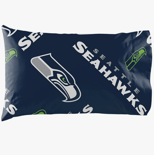 Northwest NFL Seattle Seahawks Rotary Bed In Bag Set, Size Options