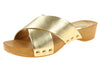 BCBGeneration Women's Soho Slide Wooden Clog Strappy Sandals, Several Colors
