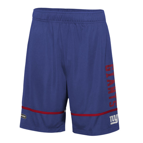 Outerstuff NFL Men's New York Giants Rusher Performance Shorts