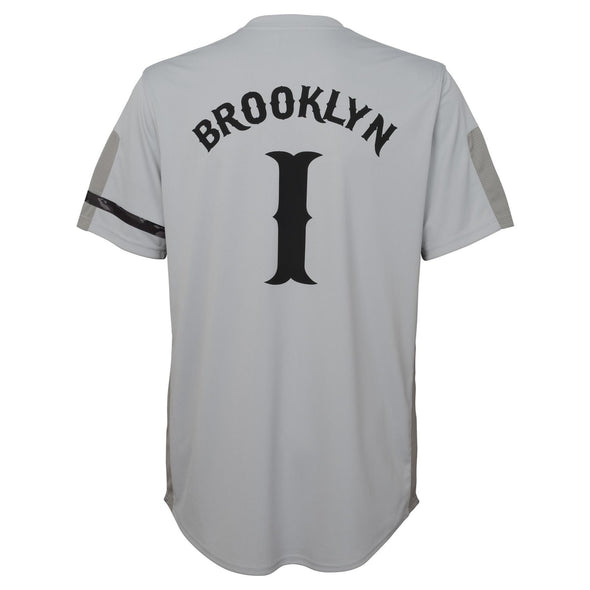 Umbro Men's Brooklyn United FC Shirt Jersey, High Rise/Griffin