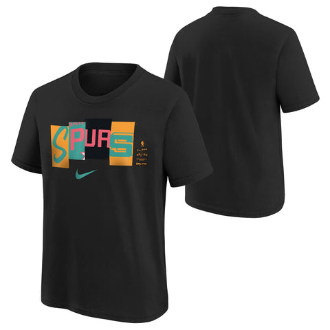 Nike NBA Youth San Antonio Spurs Essential Mixtape Short Sleeve Tee
