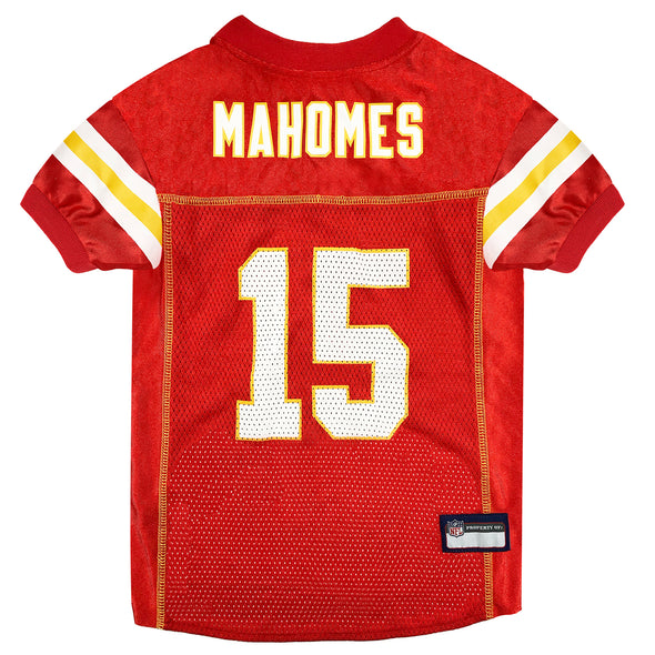 Pets First NFL Dogs & Cats Kansas City Chiefs Patrick Mahomes #15 Jersey