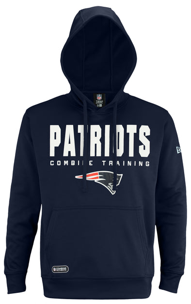New Era NFL Men's New England Patriots 3-Post Pullover Hoodie