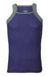 2xist Men's Contrast Square-Cut Tank Top Sleeveless Fashion Shirt - Many Colors