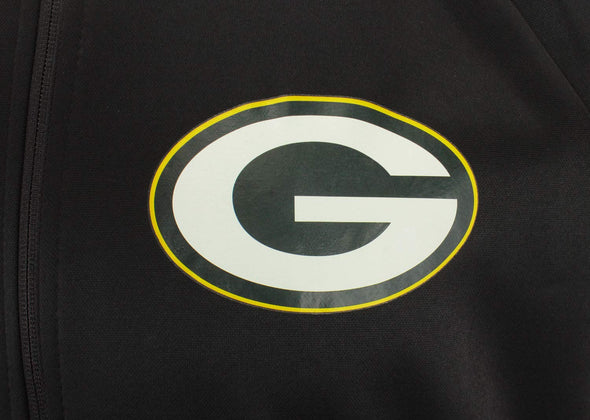 Zubaz NFL Green Bay Packers Men's Heavyweight Full Zip Fleece Hoodie