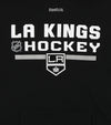 Reebok NHL Men's Los Angeles Kings Logo Crest Basic Pullover Fleece Hoodie