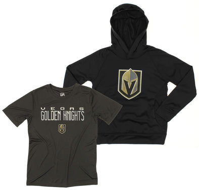 OuterStuff NHL Youth Vegas Golden Knights Team Performance Hoodie Combo Set